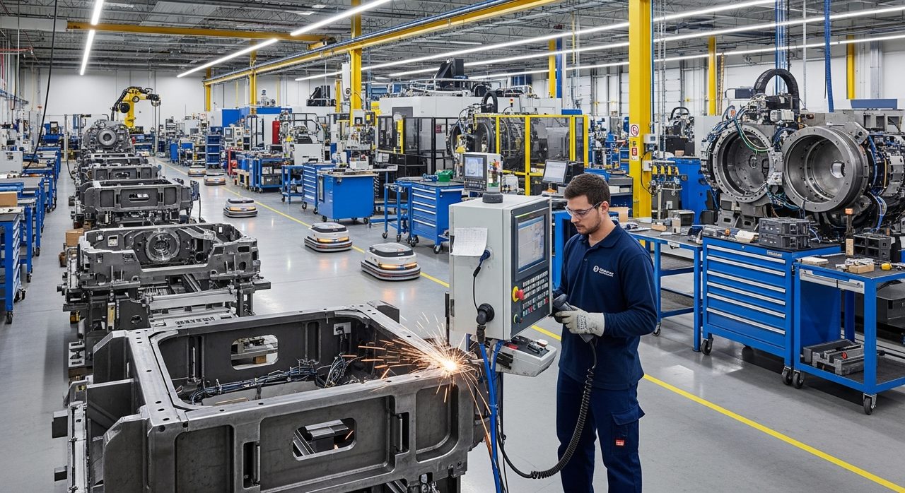 Makine İmalatı üretimi — DFN Factory ile planlama, saha takibi ve maliyet görünürlüğü